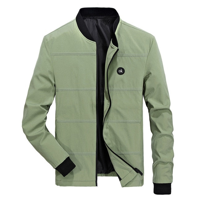 Mountainskin Spring Jackets Mens Pilot Bomber Jacket.Baseball Hip Hop Slim Fit Coat.