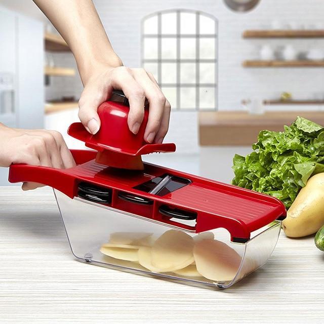 Vegetable Cutter with Steel Blade.Mandoline Slicer,Potato Peeler, Carrot Cheese, Grater and vegetable slicer .