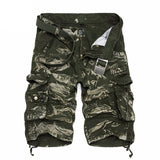 Mountainskin Summer Men's Camo Cargo Cotton Shorts. Military Camouflage Jogger Shorts .