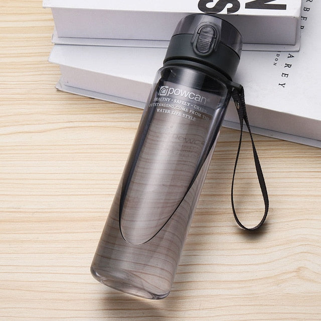 Portable Leak-proof Water Bottle. Sports Drinking Plastic Water Bottles