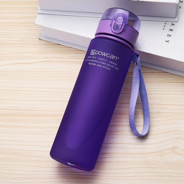 Portable Leak-proof Water Bottle. Sports Drinking Plastic Water Bottles