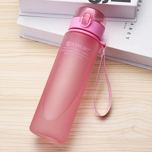 Portable Leak-proof Water Bottle. Sports Drinking Plastic Water Bottles