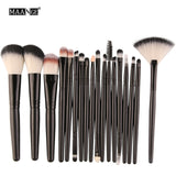 6/15/18Pcs Makeup Brushes Tool Set. Cosmetic Powder Eye Shadow Foundation Blush Blending Beauty Make Up Set.