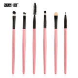 6/15/18Pcs Makeup Brushes Tool Set. Cosmetic Powder Eye Shadow Foundation Blush Blending Beauty Make Up Set.