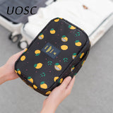 Travel Waterproof Portable Women Cosmetic Organizer Pouch Hanging Wash Bag.Cute Toiletry Makeup Bag.