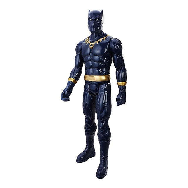 30cm Marvel Avengers Black Panther,Captain America, Thor, Wolverine,Venom,Hulk ,Ant Man,Thanos Action Figure Toys For Children.