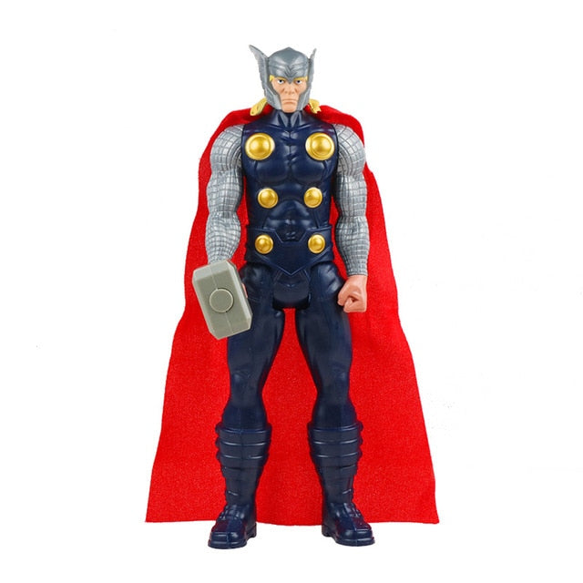 30cm Marvel Avengers Black Panther,Captain America, Thor, Wolverine,Venom,Hulk ,Ant Man,Thanos Action Figure Toys For Children.