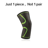 Elastic Knee Pads. Nylon Sports Fitness Kneepad. Fitness Gear Patella Brace for Running, Basketball, Volleyball and more.