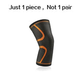 Elastic Knee Pads. Nylon Sports Fitness Kneepad. Fitness Gear Patella Brace for Running, Basketball, Volleyball and more.