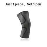 Elastic Knee Pads. Nylon Sports Fitness Kneepad. Fitness Gear Patella Brace for Running, Basketball, Volleyball and more.