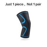 Elastic Knee Pads. Nylon Sports Fitness Kneepad. Fitness Gear Patella Brace for Running, Basketball, Volleyball and more.