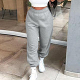 Women Sweatpants. Oversized Joggers and Casual Sweatsuits Pants Set.