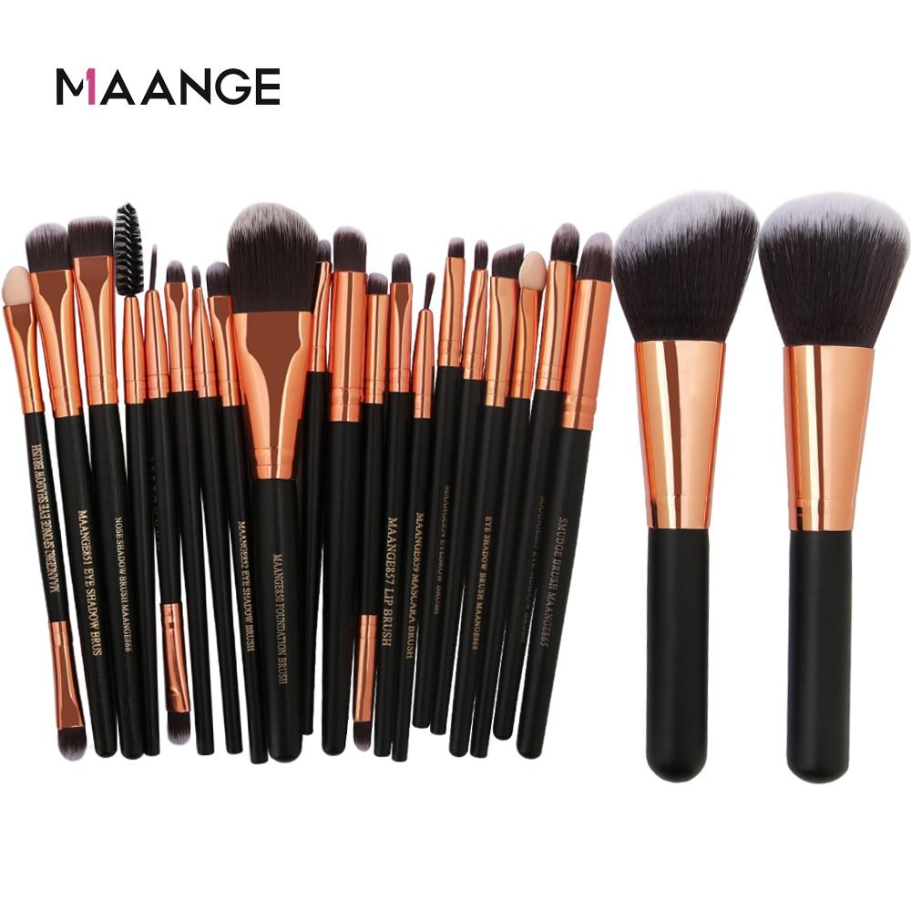 6/15/18Pcs Makeup Brushes Tool Set. Cosmetic Powder Eye Shadow Foundation Blush Blending Beauty Make Up Set.