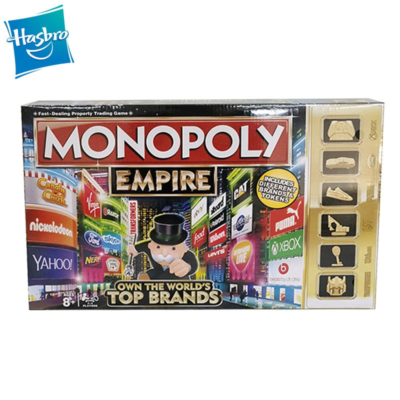 English Monopoly board game, real estate transaction game.Family gathering parent-child interactive toy classic.