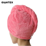 Women Hair Microfiber Rapid drying Bathroom Bath Towels.