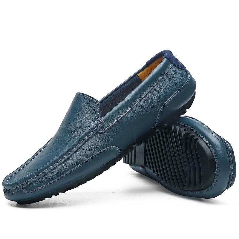 Casual Slip on Loafers. Men Moccasins Shoes.