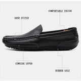 Casual Slip on Loafers. Men Moccasins Shoes.