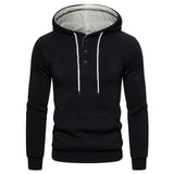 New Autumn Winter Cotton Hoodie Mens Sweatshirts. Solid Hoody Fleece Thick Hoodies. Men Sportswear Zipper Sweatshirts.