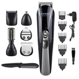 Kemei hair clipper, hair trimmer, men's beard shaving machine, multi-function 6 in 1 Electric Shaver.