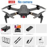 V4 WIFI FPV  Drone. WiFi live video FPV 4K/1080P HD Wide Angle Camera Foldable Altitude Hold Durable RC Drone.