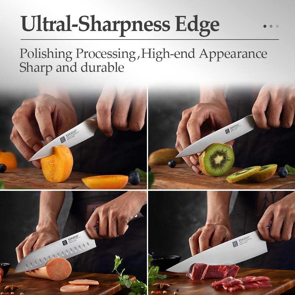 7PCs Kitchen Knife Set. Stainless Steel Kitchen knife Chef Set .