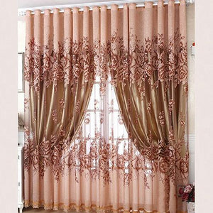 Modern luxury curtains,for Living Room Decoration.