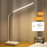 Rechargeable Reading Desk Lamp. Led Eye Protection. Dimmable Reading Study Table Lamp