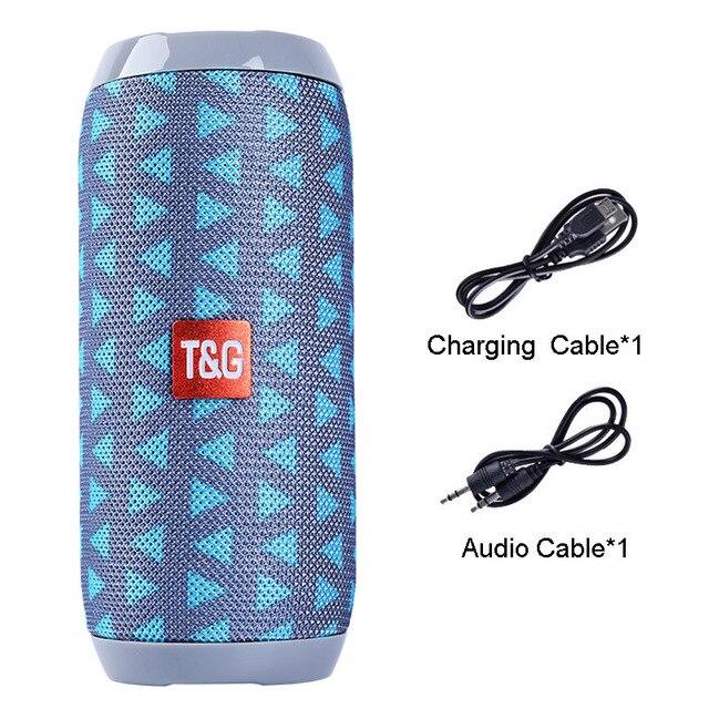 Portable Bluetooth Speaker. Wireless Bass Outdoor USB Speakers. Support AUX TF Subwoofer Loudspeaker