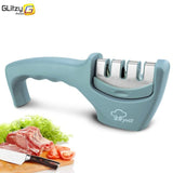 Knife Sharpener.3 Stages Professional Whetstone Kitchen knife Sharpener.