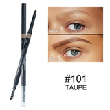 5 Color Double Ended Eyebrow Pencil. Waterproof Long Lasting No Blooming Rotatable Eyebrow Pen.