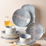 Pottery Porcelain Three-Dimensional Tableware Set