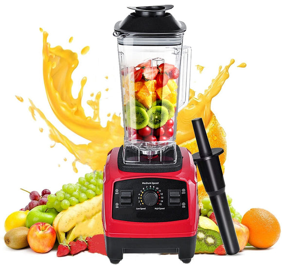 3500W Heavy Duty Commercial Grade Timer Blender.2L Electric Multifunction Ice Crusher Machine blender