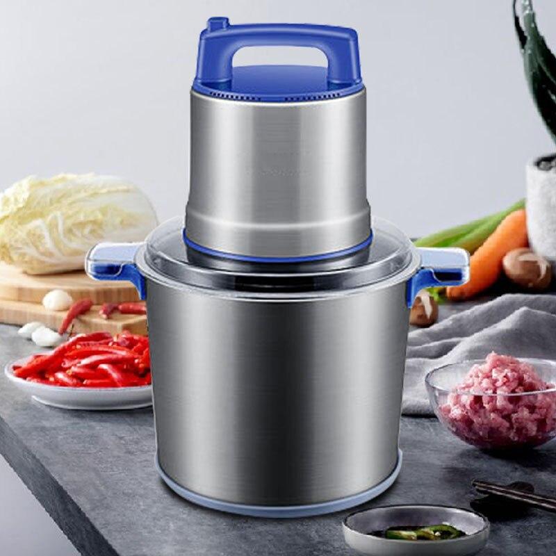 6L bowl 1200W High-power Yam pounder, Minced Meat Blender, and Pepper Garlic Crusher