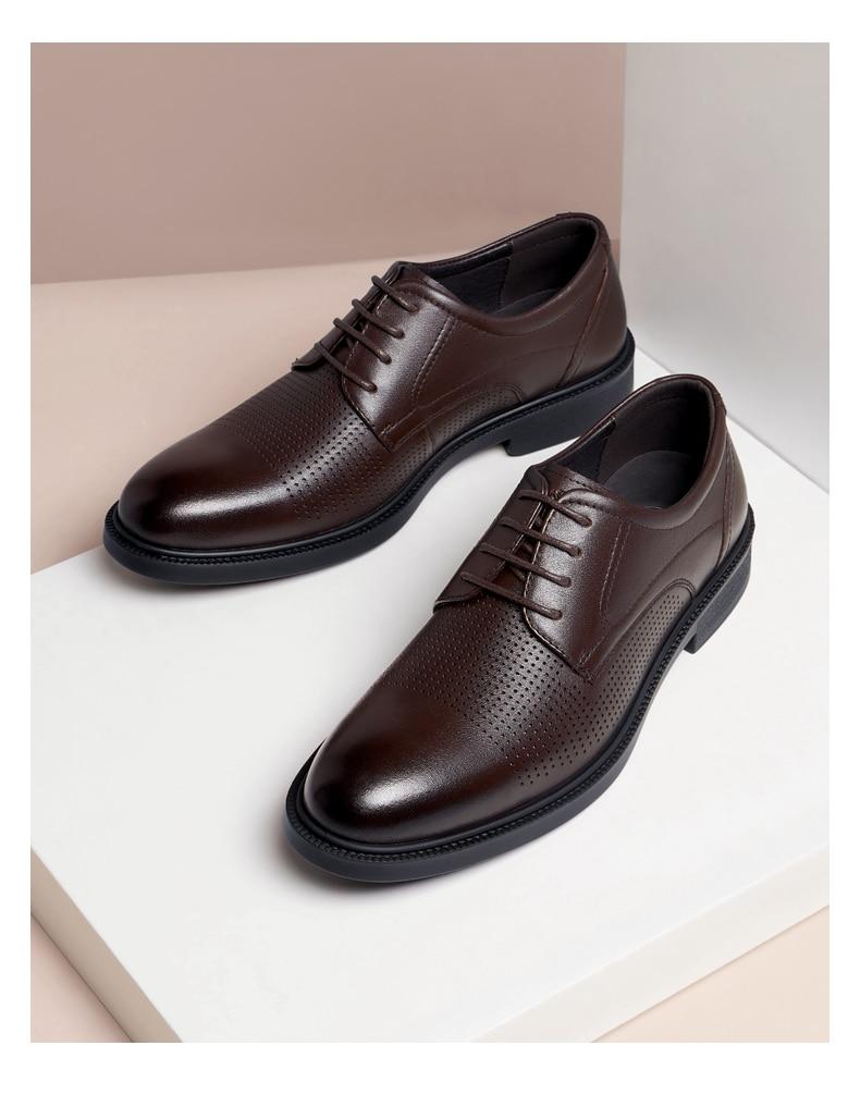 Men Business Leather Shoes. Men Formal Shoes