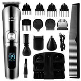 Premium Hair Clipper Rechargeable Cord/Cordless. Home Haircut & Grooming Kit for Men, Women and Children  – Electric Hair Clipper