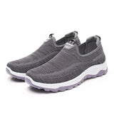 Men Sneakers. Breathable Sneakers Shoes For Men. A Comfortable Men Loafers Shoes Without Laces.